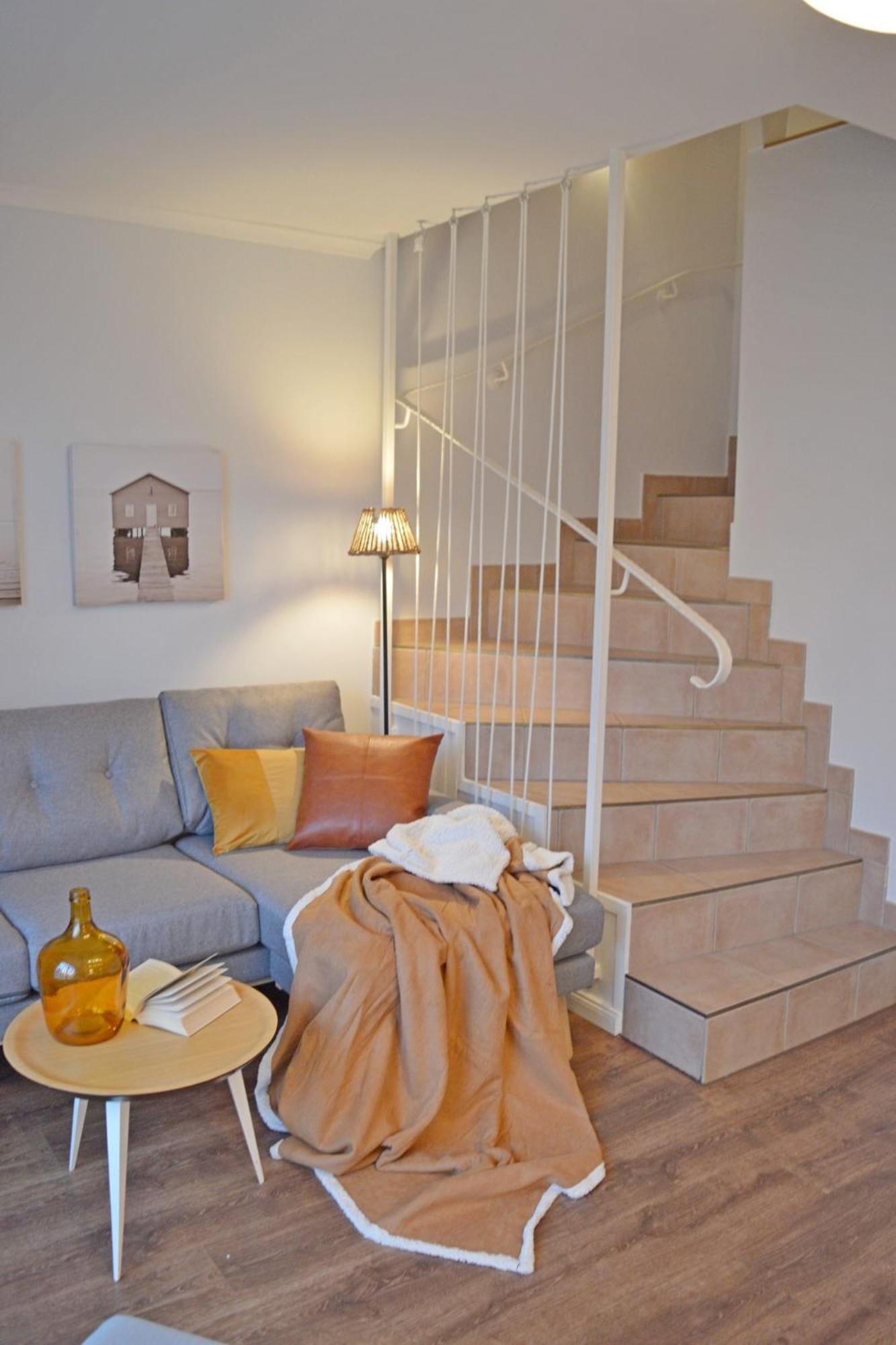 Morderne 3-Zimmerwohnung In Einer Hausscheibe Unter Reet Westerland Exteriör bild